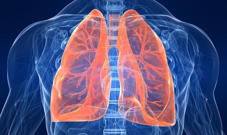 pathologies pulmonaires comme cause de douleur sous l'omoplate gauche